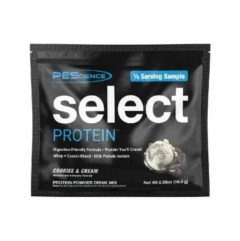Protein PEScience Select Protein US verze vzorek 16,5 g - cookies and cream + Sleva 3 % pro registrované