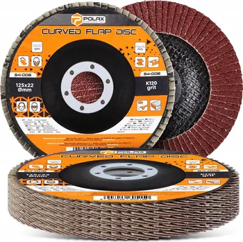 Brusný kotouč 5x LAMELOVÝ BRUSNÝ KOTOUČ 125 mm P120 Lamelový Brusný Kotouč 2T-P