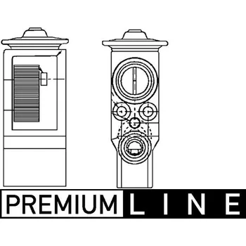 Ventil klimatizace Expanzní ventil, klimatizace MAHLE AVE 55 000P