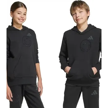 Chlapecká mikina Dětská mikina adidas JN2161 černá 99X, vel. 140