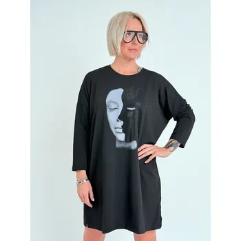 Dámská tunika Voga Móda Černá tunika ISI Černá, UNI S-XXL