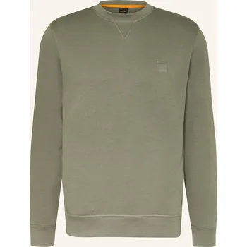 Pánská móda Boss Pánská Mikina Westart, světle zelená, L