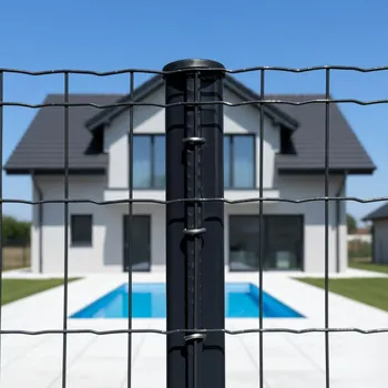 Plotový sloupek Plotový sloupek CLIP 48/3000 mm antracitová šedá RAL 7016