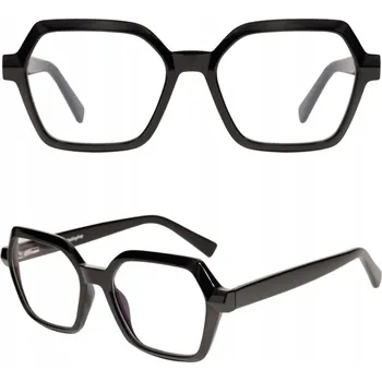 Sluneční brýle Theblogshop brýle bez dioptrií "mouchy" hnědé