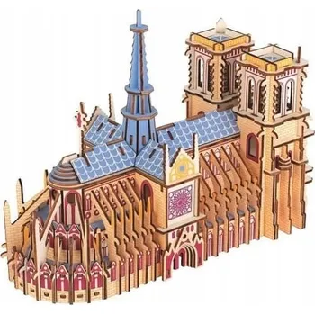 3D puzzle Dřevěné 3D puzzle Katedrála Notre-Dame