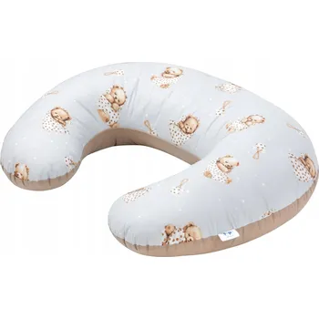 Polštář Polštář rohlík na kojení fazolka oboustranná bavlna - Pepi