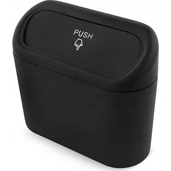 Odpadkový koš Kosz do auta na odpadky, přenosný, s víkem, multifunkční