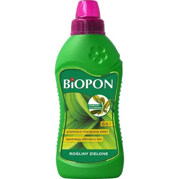 Hnojivo BOPON Hnojivo pro zelené rostliny proti chloróze v tekuté formě 0,5 l Biopon