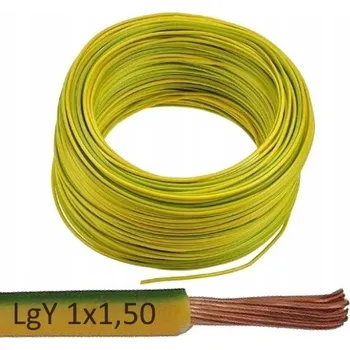 elektrický kabel Kabel Kulatý ohebný (lanko) LgY Zamel 1 x 1,5