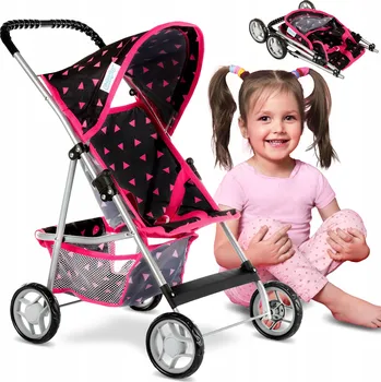 Kočárek pro panenku Kočárek pro panenky, golfové hole Kinderplay KP0280