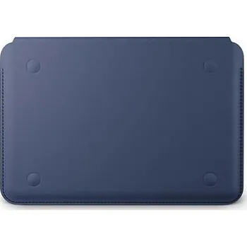 Epico Leather Sleeve for MacBook Pro 13,3"/Air 13"/13,6" - tmavě modrá + DOPRAVA ZDARMA