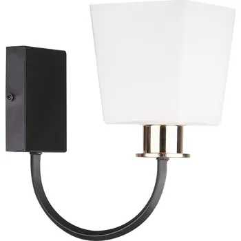 Nástěnné svítidlo Nástěnná lampa Schubert 1x40W E27 černá/bílá
