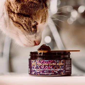 Mýdlo Maroqueen Marocký hammam: 100% marocké černé mýdlo