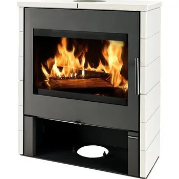 Krbová kamna Kamna SALEM 10, bílá matná