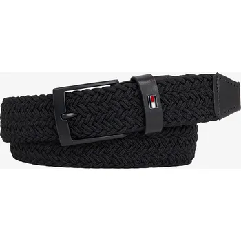 Módní doplněk Tommy Hilfiger Pánské Adan 3.5 elastic Pásek Černá 95 cm (2225507)