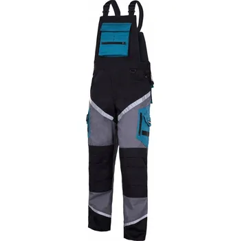 Pracovní obuv Pracovní montérky s laclem Lahti Pro modré XXL bavlněné s reflexními prvky