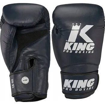 Boxerské rukavice Kožené boxerské rukavice King Pro Boxing pro sparing a Muay Thai, 14 OZ