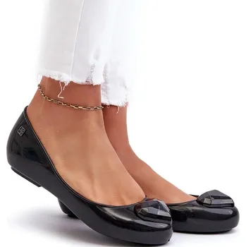 Dámské baleríny Gumové baleríny elastické černé Zaxy NN285011 velikost 37