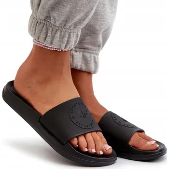 Dámské pantofle 4F DÁMSKÉ NAZOUVÁKY K BAZÉNU 4FMM00FFLIF045-20S ČERNÉ 36