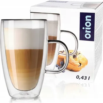 Sklenice Sklenice na kávu na kávu a čaj Orion 430 ml 1 ks