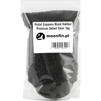 Pelety Návnada na Kapry Coppens Black Halibut Premium Select 2 mm 1 kg