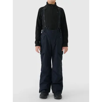 Snowboardové kalhoty 4F zateplené chlapecké lyžařské kalhoty 4FJWAW25TFTRM0953