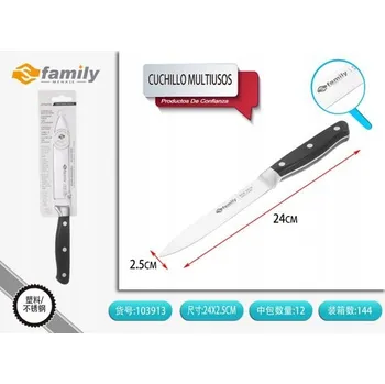 Vysoce kvalitní univerzální nůž 5 palců, rukojeť POM z oceli, 1 Ks