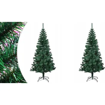 Vánoční stromek Zelený umělý vánoční stromek s duhovými špičkami, 150 cm