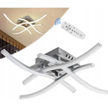 LED STROPNÍ SVÍTIDLO S DÁLKOVÝM OVLÁDÁNÍM A NASTAVENÍM TEPLOTY BAREV DO OBÝVACÍHO POKOJE