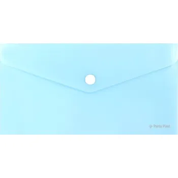 Složka s drukem DL modrá pastel