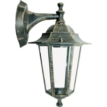 Venkovní osvětlení ACA Lighting Venkovní nástěnná lucerna HI6022R max. 60W/E27/IP45, hnědá