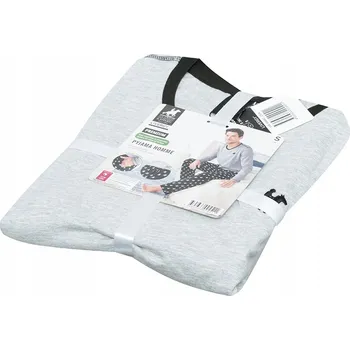 Pánské pyžamo Pánské pyžamo U.S. GRAND POLO EQUIPMENT & APPAREL Šedé