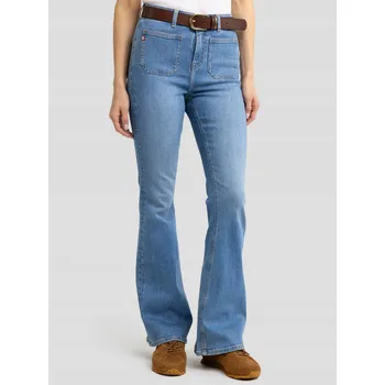 Dámské džíny BIG STAR DŽÍNY DÁMSKÉ FLARE MODRÉ SOPHIE 343 W29 L30