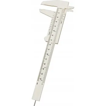 Posuvné měřítko POSUVNÉ MĚŘÍTKO NA OBOČÍ, GEOMETRIE OBOČÍ, MALÉ MĚŘÍTKO 8 CM