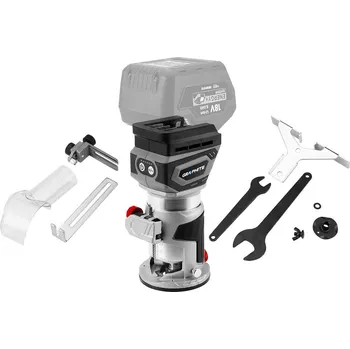 Frézka GRAPHITE Akumulátorová frézka 18V bezkartáčová s regulací hloubky