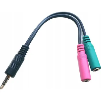 Příslušenství pro čtečku elektronické knihy MicroConnect Adaptér 3,5mm - 2x 3,5mm M-F