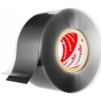 Lepicí páska Silikonová samolepicí páska POPPSTAR 3 m x 25 mm izolační a těsnicí