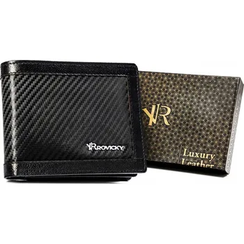 Peněženka Rovicky pánská peněženka z pravé kůže černá - muž