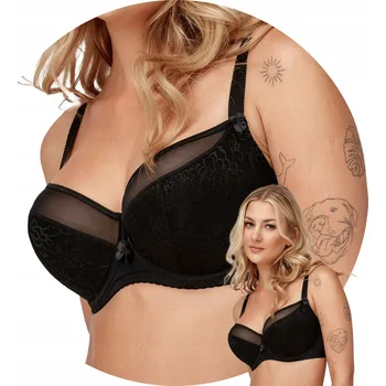 Podprsenka Azal Vanessa černá 75E Podprsenka polovyztužená SEMI SOFT