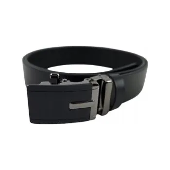 Opasek ELEGANTNÍ KOŽENÝ OPASEK PÁNSKÝ PÁSEK KE KALHOTÁM KLASICKÉHO OBLEKU 95 CM