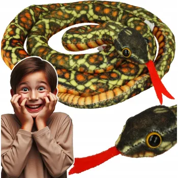 plyšák Plyšový Had Zmije Plyšák Plyšák Plaz 110 cm Stator Z1037