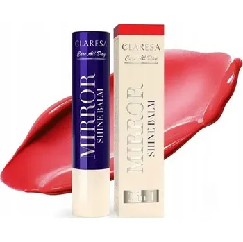 Lesk na rty CLARESA Care All Day MIRROR SHINE BALM Lesk na rty v tyčince Queen of Hearts