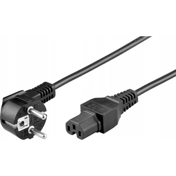 Napájecí kabel Napájecí kabel MicroConnect CEE 7/7 - C15 1m, PE01041