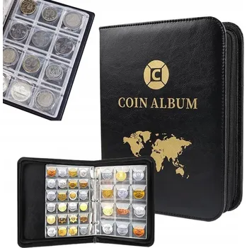 Sběratelství ALBUM SBĚRATELSKÝ NA MINCE PRŮHLEDNÝ 420 PŘIHRÁDEK PRACHOTĚSNÝ