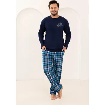 PÁNSKÉ PYŽAMO 507 J/25 tmavě modrá XL