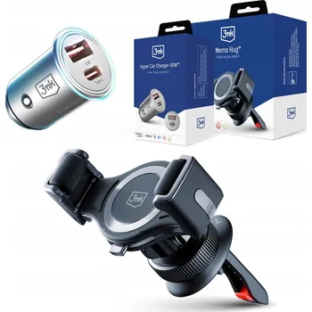 Držák do ventilační mřížky 3mk černý