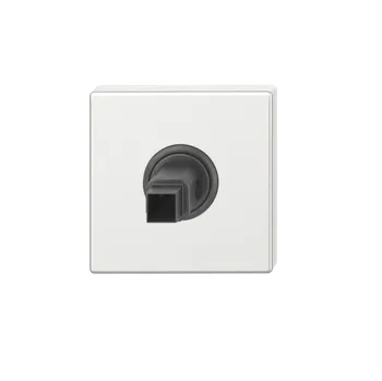 FSB ASL 12 1703 - Samostatná rozeta pod kliku, čtvercová Eloxovaný hliník