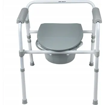 Koupelnové sedátko Toaletní židle s nastavitelnou výškou – Stabilní toaletní sedátko