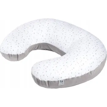 Polštář Polštář typu na kojení rohlík bavlna velvet - fazole Pepi