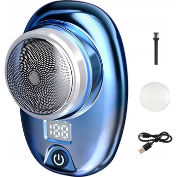 Holicí strojek PÁNSKÝ PŘENOSNÝ KAPESNÍ MINI HOLICÍ STROJEK ELEKTRICKÝ ZASTŘIHOVAČ VOUSŮ 200 MAH